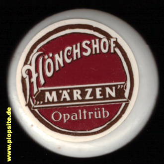 Picture of a ceramic Hutter stopper from: Mönchshof, Kulmbach, Germany