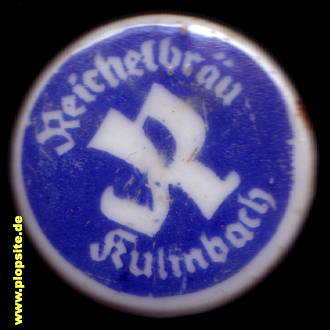 Picture of a ceramic Hutter stopper from: Reichelbräu, Kulmbach, Germany