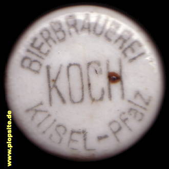 Bügelverschluss aus: Bierbrauerei Koch, Kusel, Deutschland