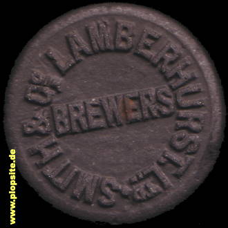 Picture of a ceramic Hutter stopper from: Brewery Smith & Co.  Ltd., Lamberhurst, United Kingdom
