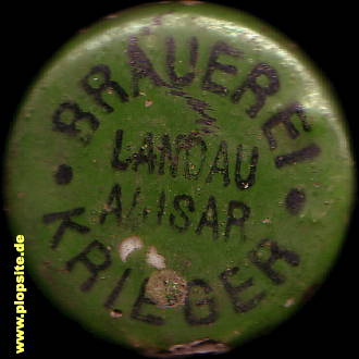 Bügelverschluss aus: Brauerei Krieger, Landau / Isar, Deutschland