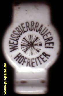 Bügelverschluss aus: Weißbierbrauerei Hofreiter Fleischmann, Landshut, Deutschland