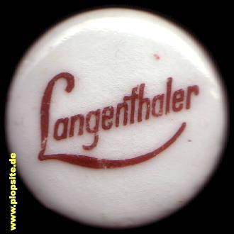 Bügelverschluss aus: Bierbrauerei Gebrüder Baumberger A.-G., Langenthal, Langetau, Schweiz