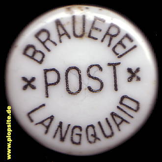 Bügelverschluss aus: Brauerei Post, Langquaid, Deutschland