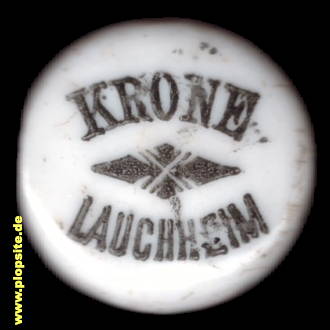Bügelverschluss aus: Brauerei Zur Krone, Ferdinand Frank, Lauchheim, Deutschland