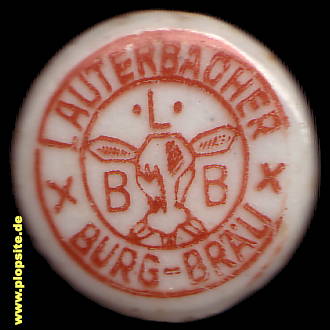 Bügelverschluss aus: Burg Bräu, Lauterbach / Hessen, Deutschland