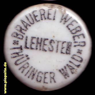 Bügelverschluss aus: Brauerei Weber, Lehester, Lehesten/Thüringer Wald, Deutschland