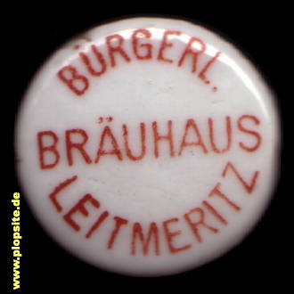 Bügelverschluss aus: Bürgerliches Bräuhaus, Leitmeritz, Litoměřice, Tschechien