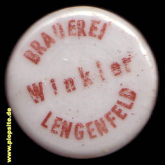 Bügelverschluss aus: Brauerei Winkler, Lengenfeld, Velburg-Lengenfeld, Deutschland