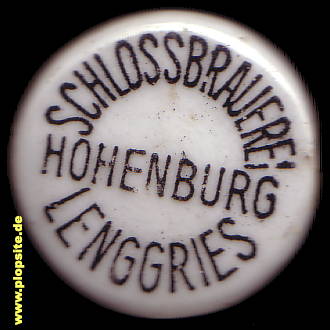 Bügelverschluss aus: Schloßbrauerei Hohenburg, Lenggries, Deutschland