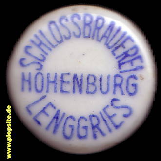 Bügelverschluss aus: Schloßbrauerei Hohenburg, Lenggries, Deutschland