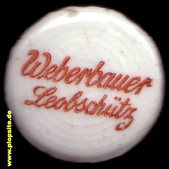 BÜgelverschluss aus: Brauerei A. Weberbauer GmbH, Leobschütz, Głubczyce, Hlubčice, Polen