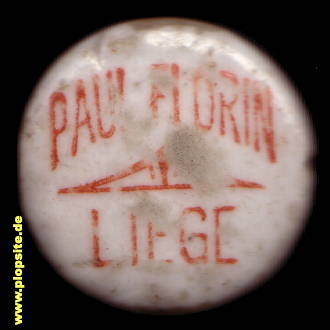 Obraz porcelany z: Liège, Paul Florin,  BE, unbekannt, Belgia