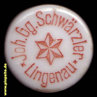 Bügelverschluss aus: Brauerei Johannn Georg Schwärzler, Lingenau, Österreich