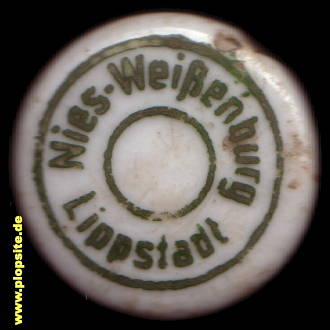 Bügelverschluss aus: Brauerei Nies Weißenburg, Lippstadt, Deutschland