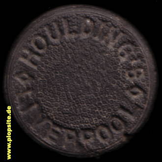 Picture of a ceramic Hutter stopper from: Houldings Brewery Co. Ltd., Liverpool, United Kingdom