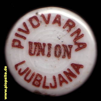 Bügelverschluss aus: Pivovarna Union, Ljubljana, Laibach, Lubiana, Slowenien