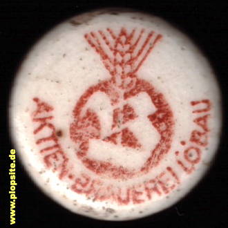 Bügelverschluss aus: Aktienbrauerei, Löbau, Loebau, Lubij, Deutschland