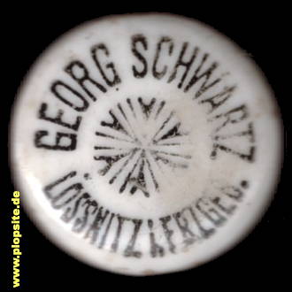 Bügelverschluss aus: Stadtbrauerei, Georg Schwartz, Lößnitz / Erzgeb., Lößnitz/Erzgebirge, Lesnice, Deutschland