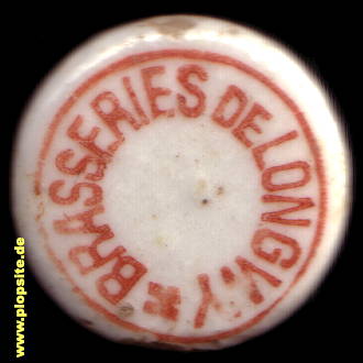 Bügelverschluss aus: Brasseries de Longwy, Longwy, Langich, Frankreich