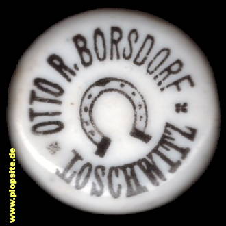 Bügelverschluss aus: Dampfbrauerei, Otto R. Borsdorf, Dresden - Loschwitz, Deutschland