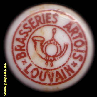 Bügelverschluss aus: Brasseries Artois, Louvain, Leuwen, Löwen, Belgien