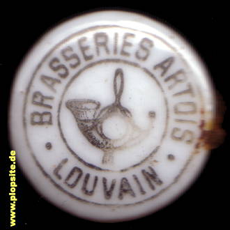 Bügelverschluss aus: Brasseries Artois, Louvain, Leuwen, Löwen, Belgien