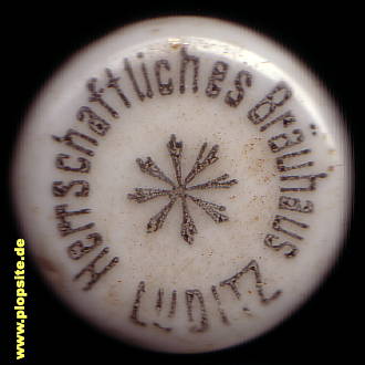 Bügelverschluss aus: Herrschaftliches Bräuhaus, Luditz, Žlutice, Tschechien