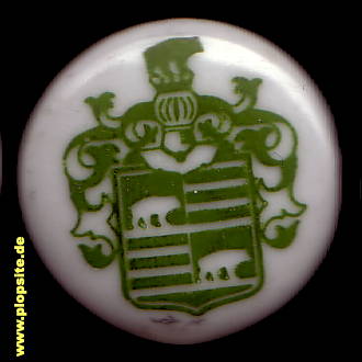 Picture of a ceramic Hutter stopper from: Brauerei Barre, Lübbecke, Lübke, Germany