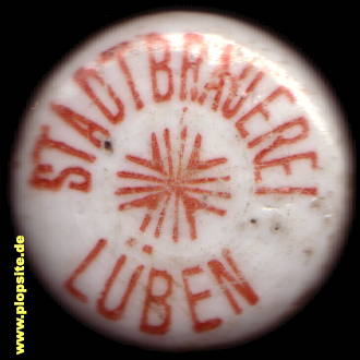 Bügelverschluss aus: Stadtbrauerei, Lüben, Lubin, Polen