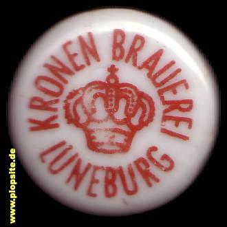 Picture of a ceramic Hutter stopper from: Kronen Brauerei, Lüneburg, Germany