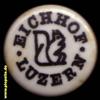 Bügelverschluss aus: Brauerei Eichhof, Luzern, Lucerne, Lucerna, Schweiz
