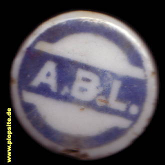 Bügelverschluss aus: Association des brasseries Lyonnaises, Lyon, Frankreich