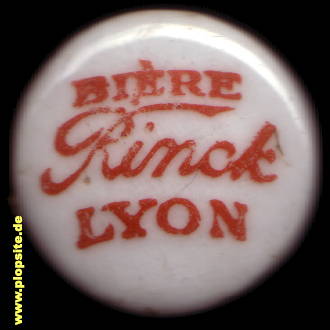 B�ügelverschluss aus: Brasserie J.J. Rinck & Cie., Lyon, Frankreich