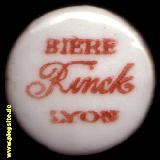 B�ügelverschluss aus: Brasserie J.J. Rinck & Cie., Lyon, Frankreich