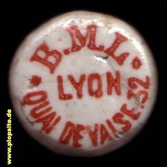 B�ügelverschluss aus: Brasserie-Malterie de Lyon S.A., Lyon, Frankreich