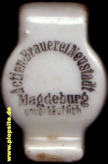 Bügelverschluss aus: Actien Brauerei Neustadt, Magdeburg, Deutschland
