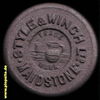 Bügelverschluss aus: Medway Brewery, Style & Winch Ltd., Maidstone, Großbritannien