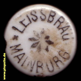 Bügelverschluss aus: Leissbräu, Mainburg, Deutschland