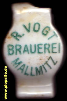 Bügelverschluss aus: Brauerei Richard Vogt, Mallmitz, Małomice, Polen