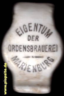 Bügelverschluss aus: Ordensbrauerei, Marienburg, Malbork, Polen