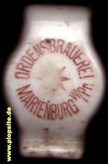 Bügelverschluss aus: Ordensbrauerei, Marienburg, Malbork, Polen