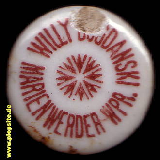 Obraz porcelany z: Marienwerder, Willy Bogdanski,  PL, unbekannt, Polska