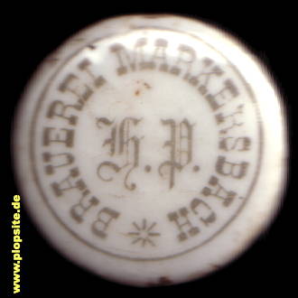 Bügelverschluss aus: Brauerei Hermann Pomp, Markersbach, Raschau-Markersbach, Deutschland
