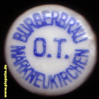 Bügelverschluss aus: Brauerei Ottmar Tauscher, Bürgerbräu, Markneukirchen, Deutschland