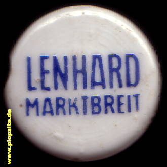 Bügelverschluss aus: Brauhaus Lenhardt, Marktbreit, Deutschland