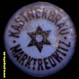 Picture of a ceramic Hutter stopper from: Kastnerbräu, Marktredwitz, Germany