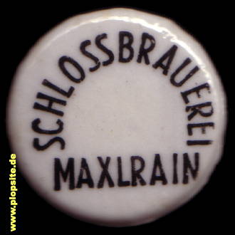 Bügelverschluss aus: Schloßbrauerei, Maxlrain, Tuntenhausen, Deutschland