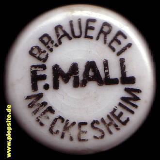 Bügelverschluss aus: Brauerei Mall, Meckesheim, Deutschland