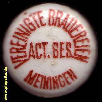 Obraz porcelany z: Vereinigte Brauereien AG, Meiningen, Niemcy